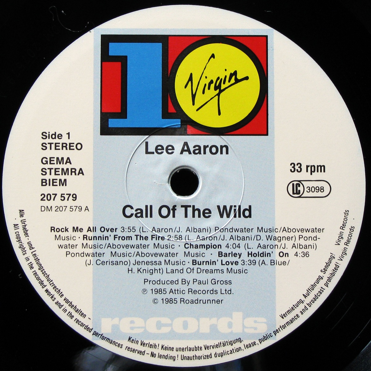 LP Lee Aaron — Call Of The Wild фото 2