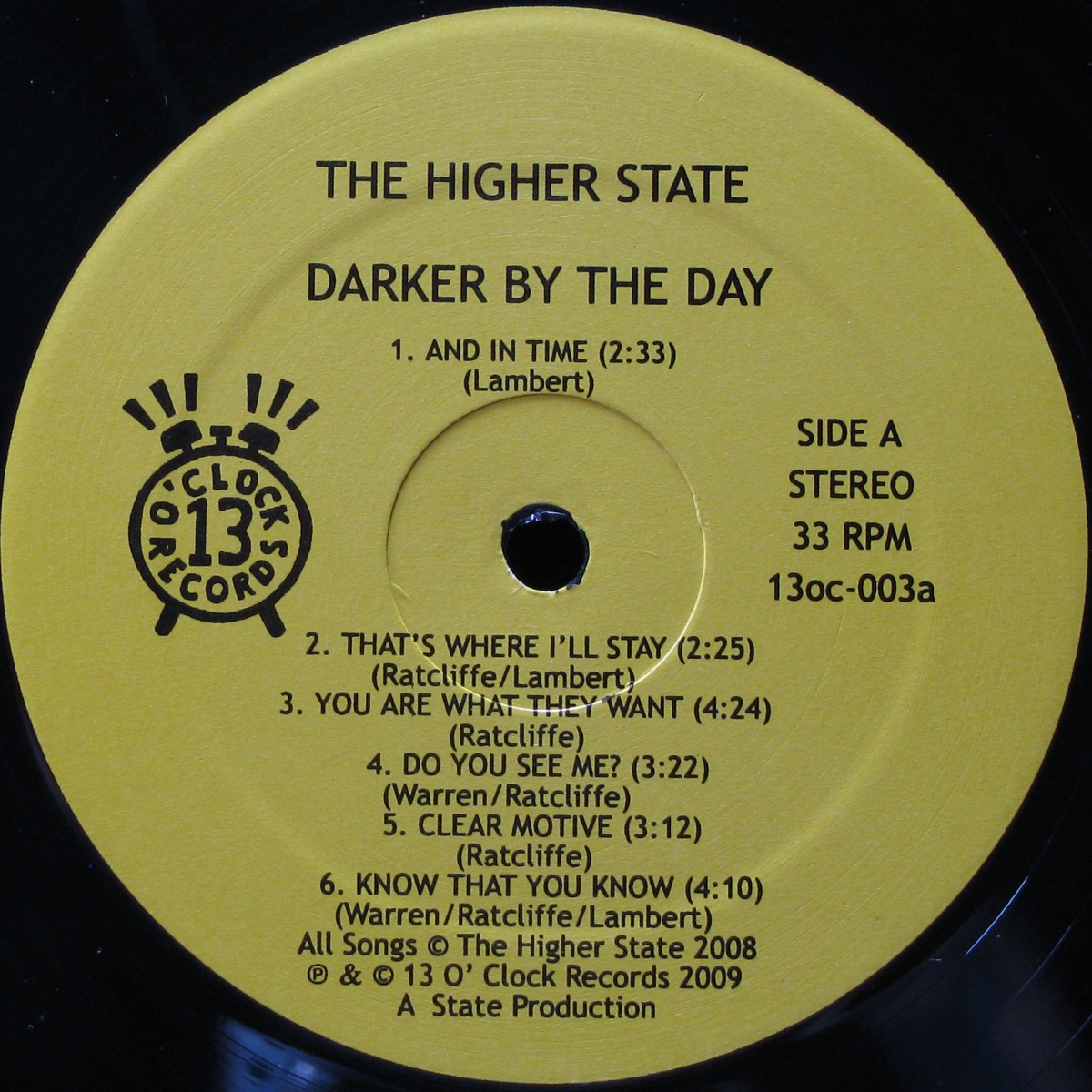 LP Higher State — Darker By The Day фото 2