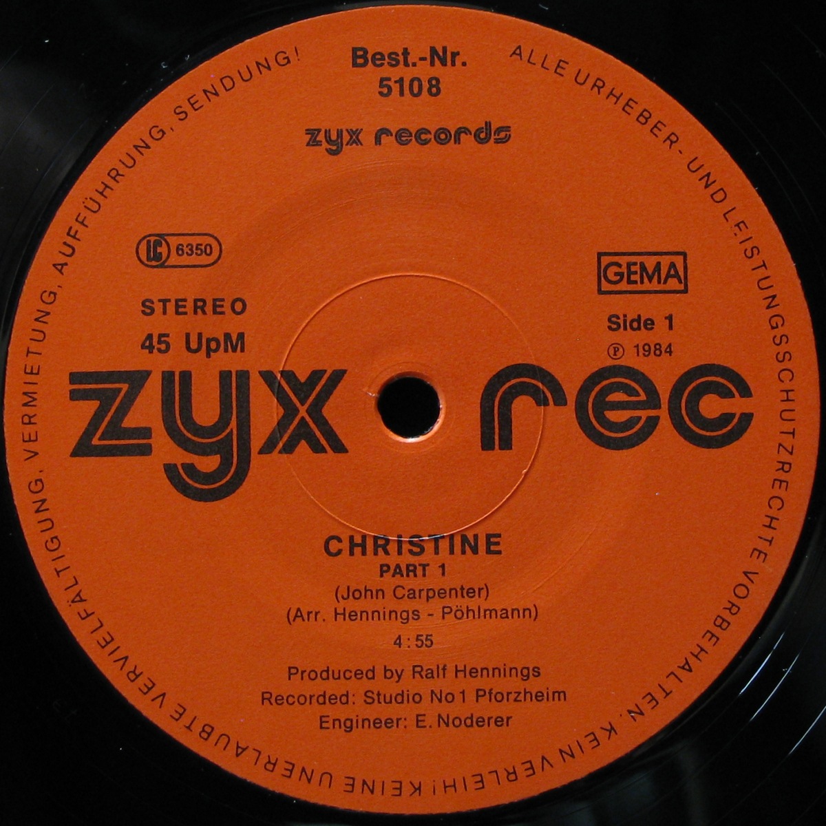 LP Splash Band — John Carpenter's Christine фото 2