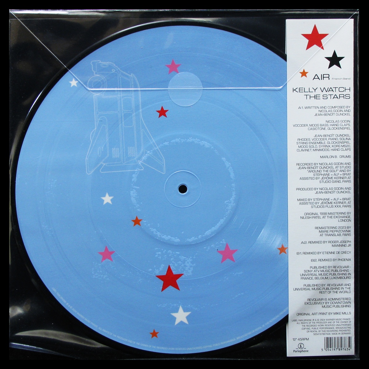 LP Air — Kelly Watch The Stars (picture disc) фото 2