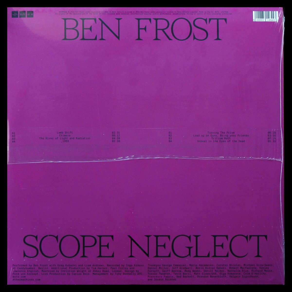 LP Ben Frost — Scope Neglect фото 2