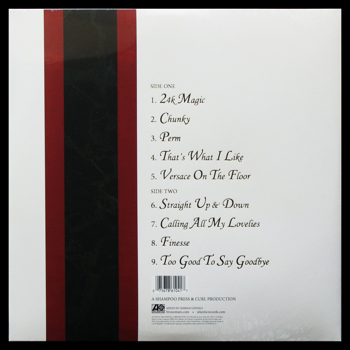 LP Bruno Mars — XXIVK Magic (coloured vinyl) фото 2