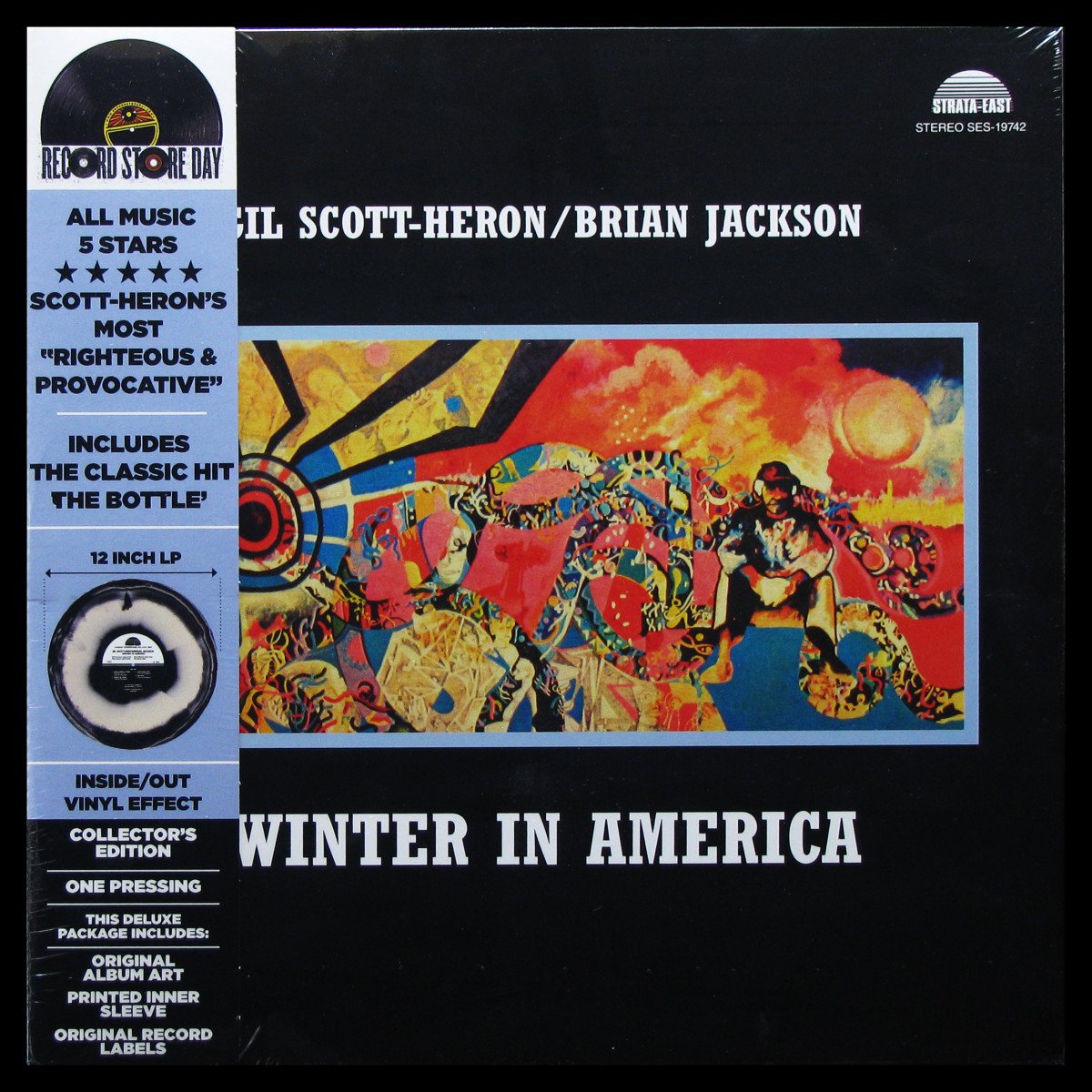 LP Gil Scott-Heron / Brian Jackson — Winter In America (coloured vinyl) фото