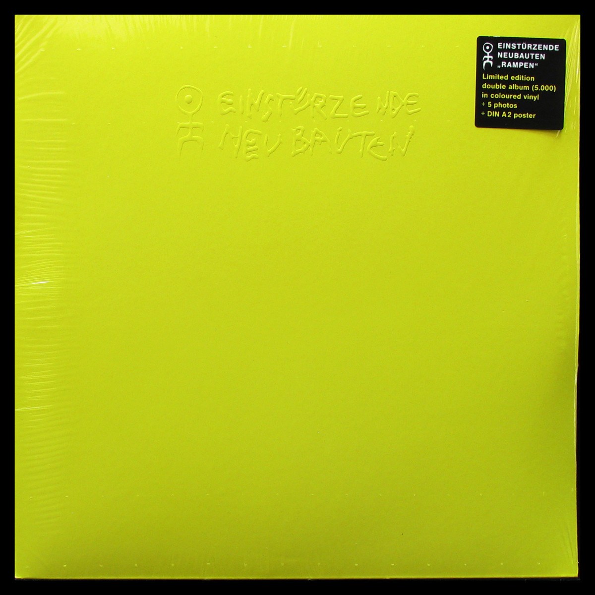 LP Einsturzende Neubauten — Rampen - APM: Alien Pop Music (2LP, coloured vinyl) фото