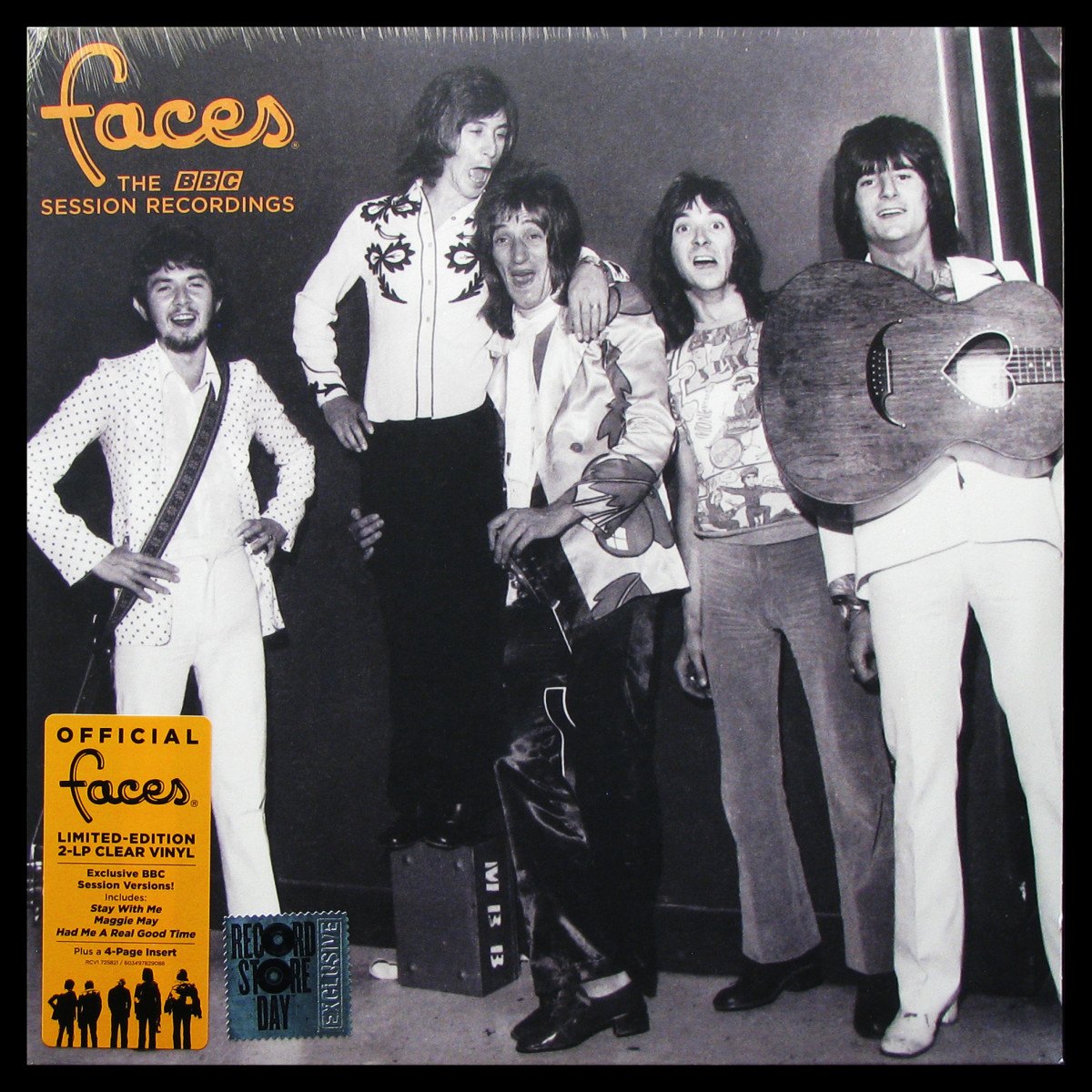 LP Faces — BBC Session Recordings (2LP, coloured vinyl, + booklet) фото