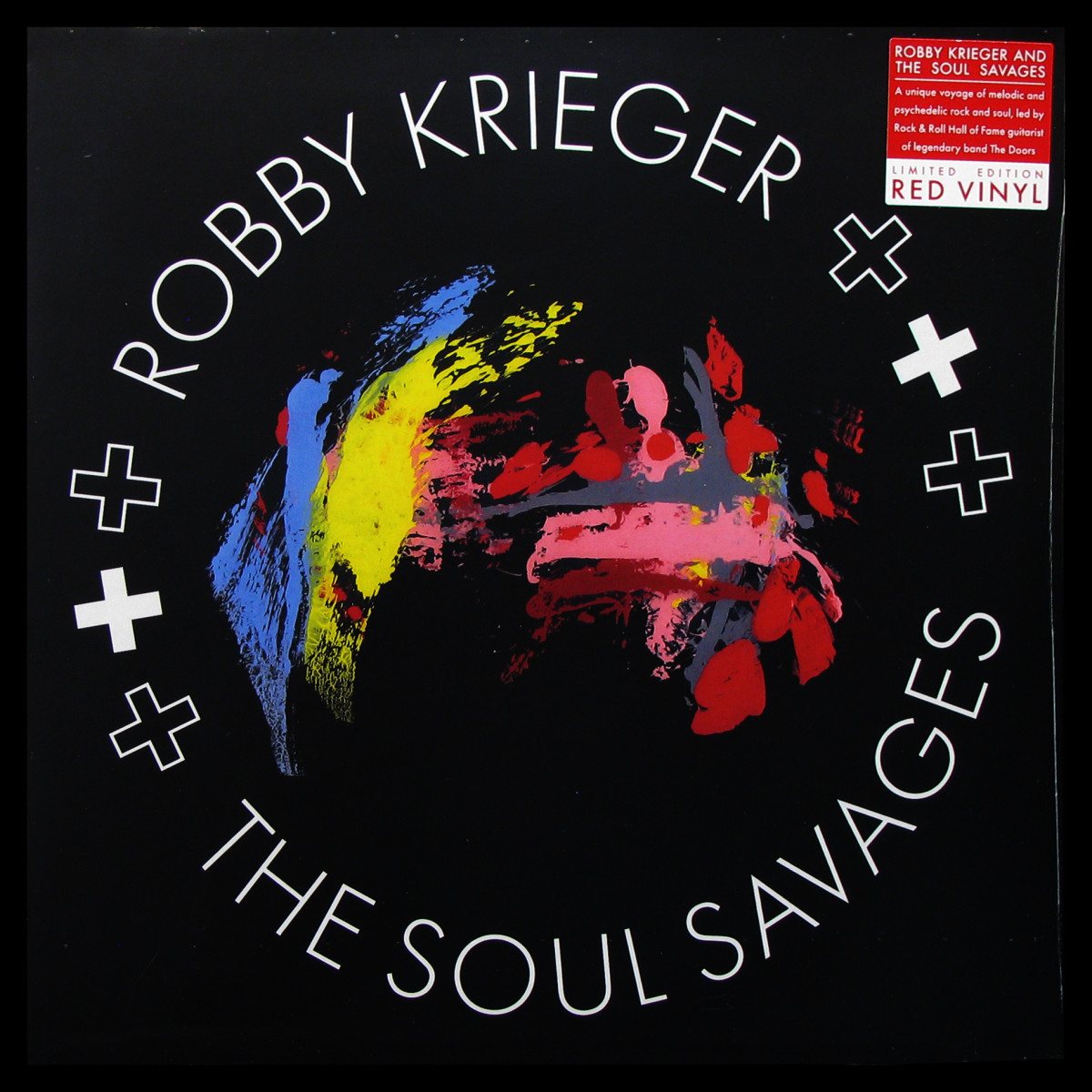 LP Robby Krieger — Robby Krieger And The Soul Savages (coloured vinyl) фото