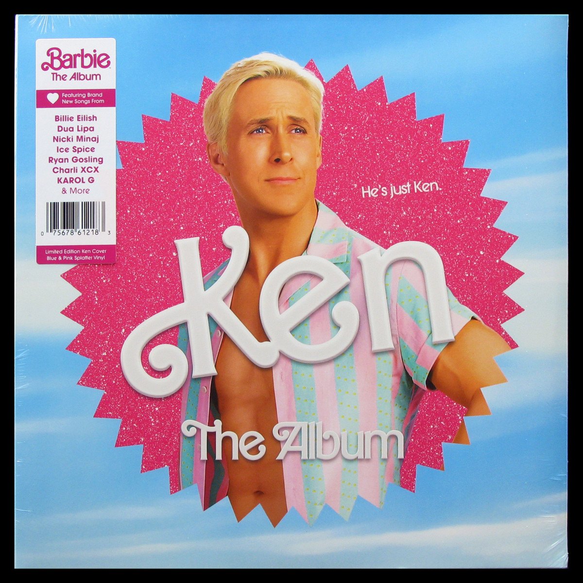 LP V/A — Barbie The Album (Ken Cover) (coloured vinyl) фото