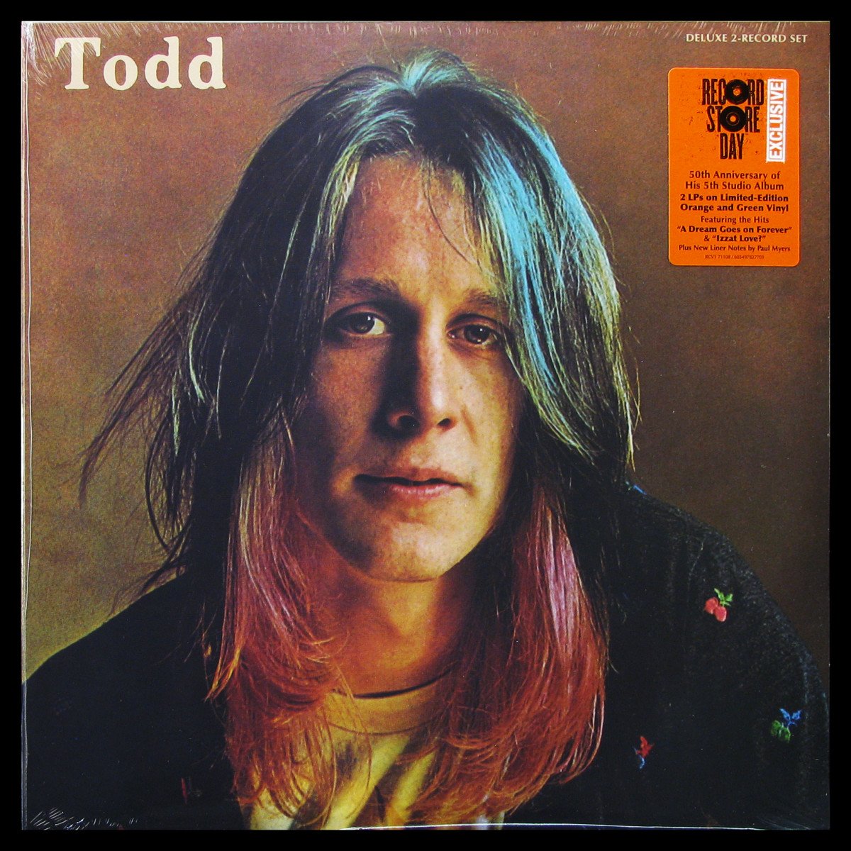 LP Todd Rundgren — Todd (2LP, coloured vinyl) фото