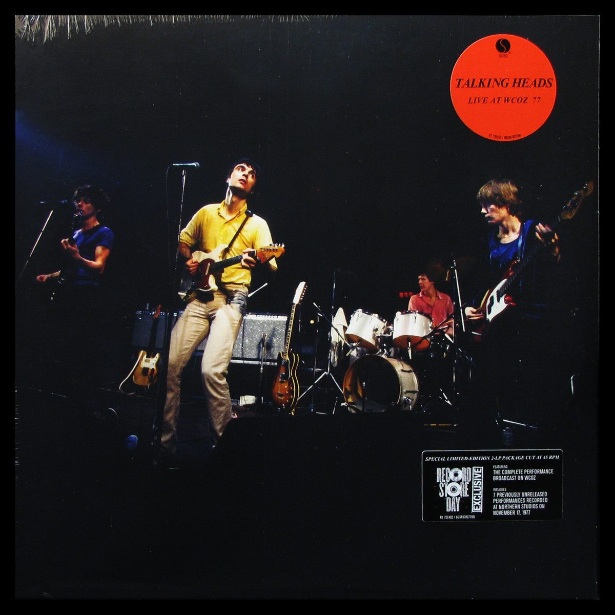 LP Talking Heads — Live At WCOZ 77 (2LP) фото