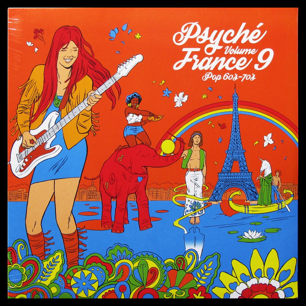 LP V/A — Psyche France Volume 9: Pop 60's-70's фото