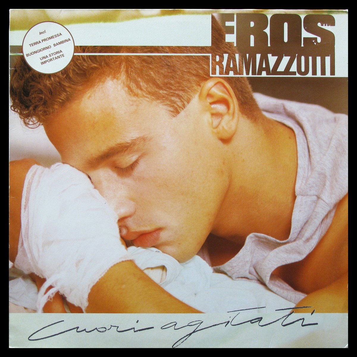 LP Eros Ramazzotti — Cuori Agitati фото