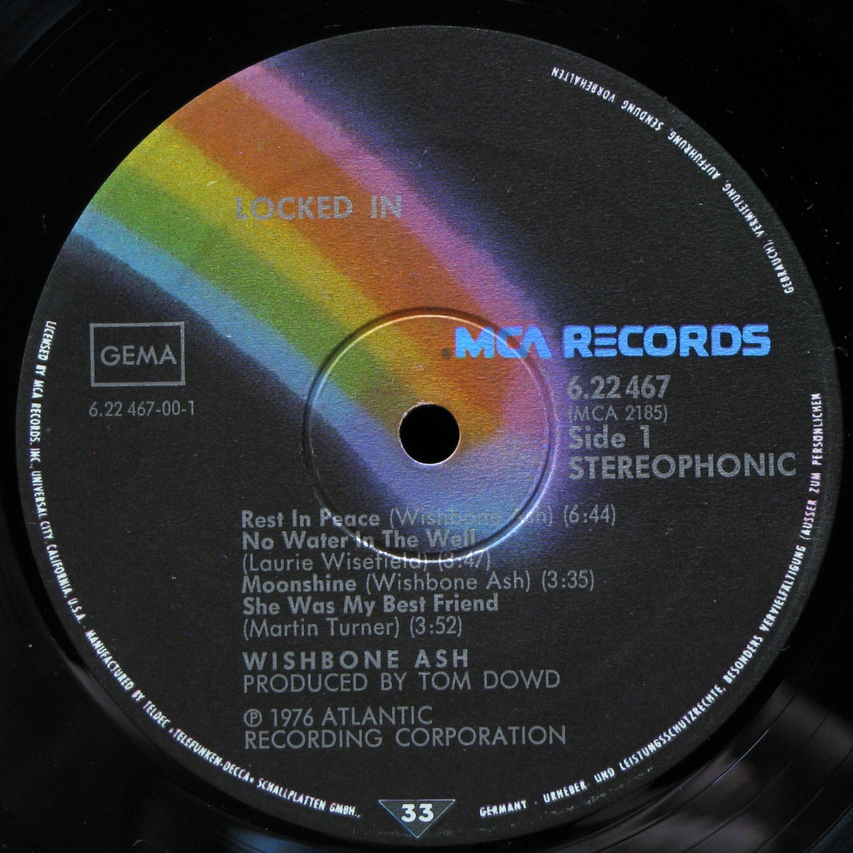 LP Wishbone Ash — Locked In фото 2