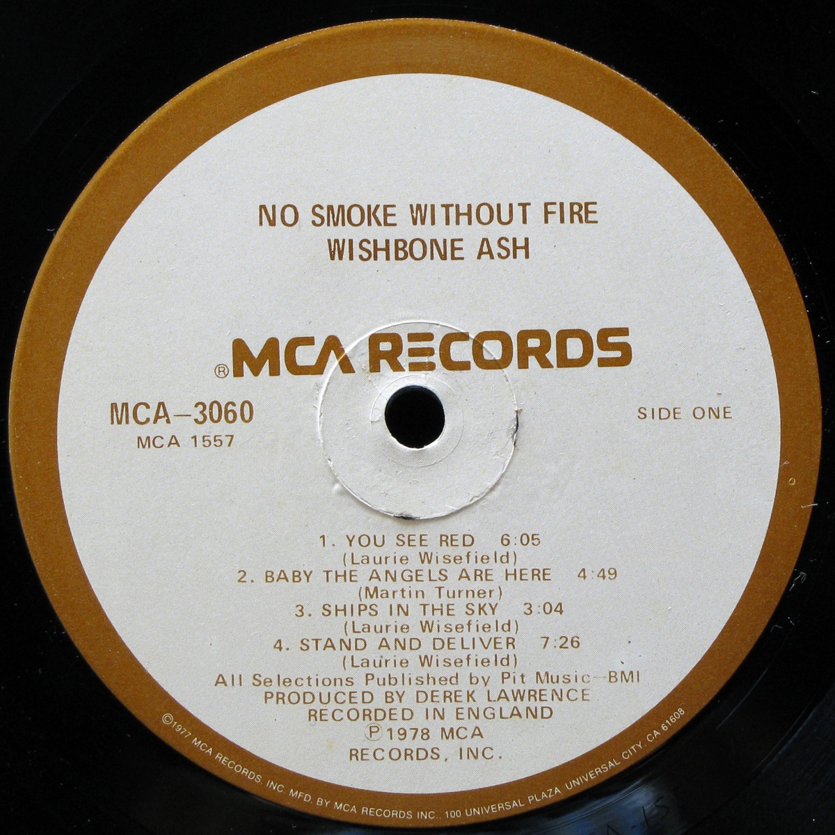 LP Wishbone Ash — No Smoke Without Fire фото 2