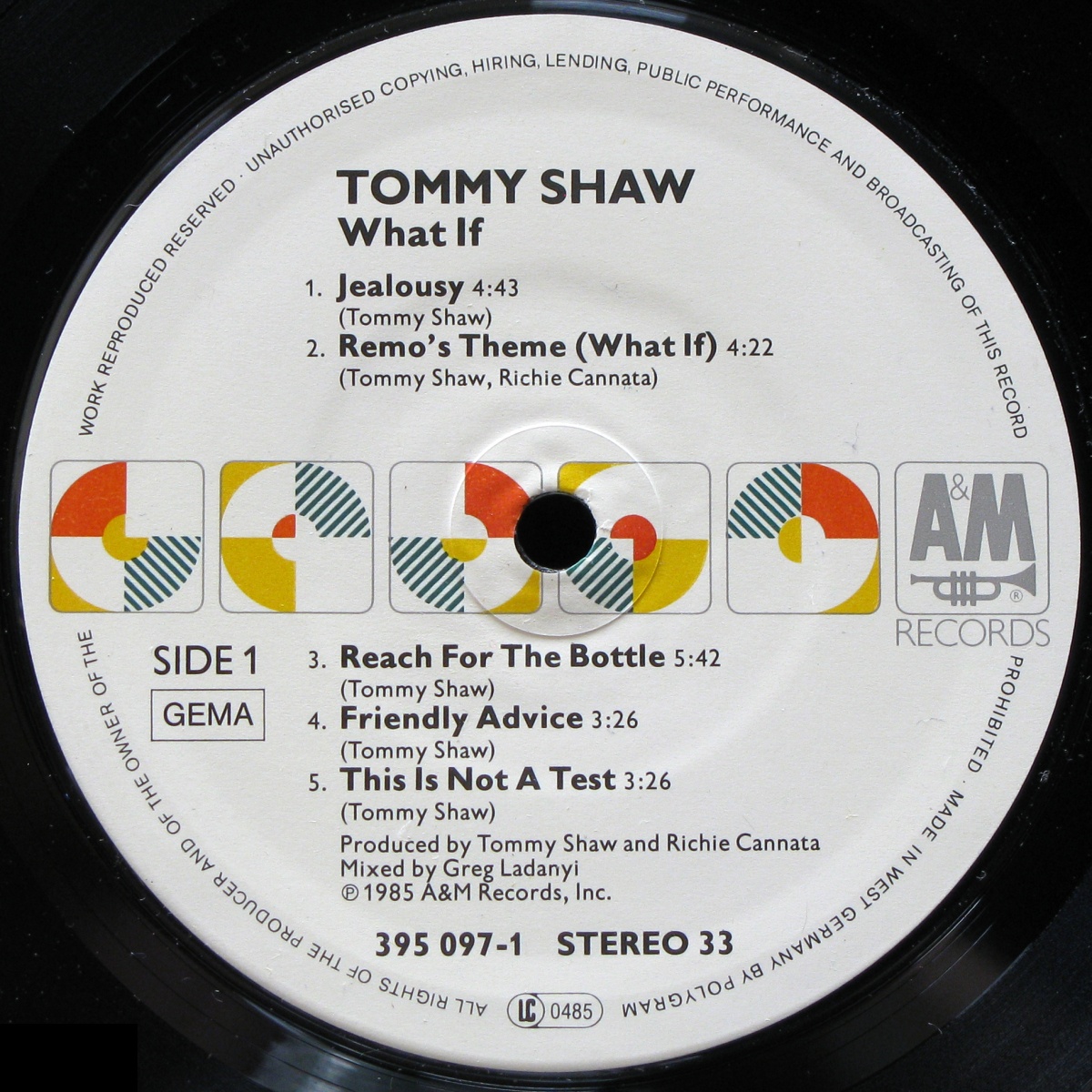LP Tommy Shaw — What If фото 2