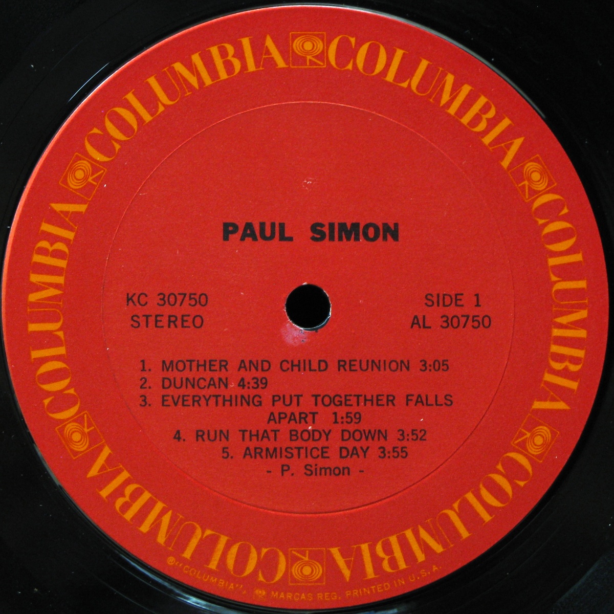 LP Paul Simon — Paul Simon фото 2