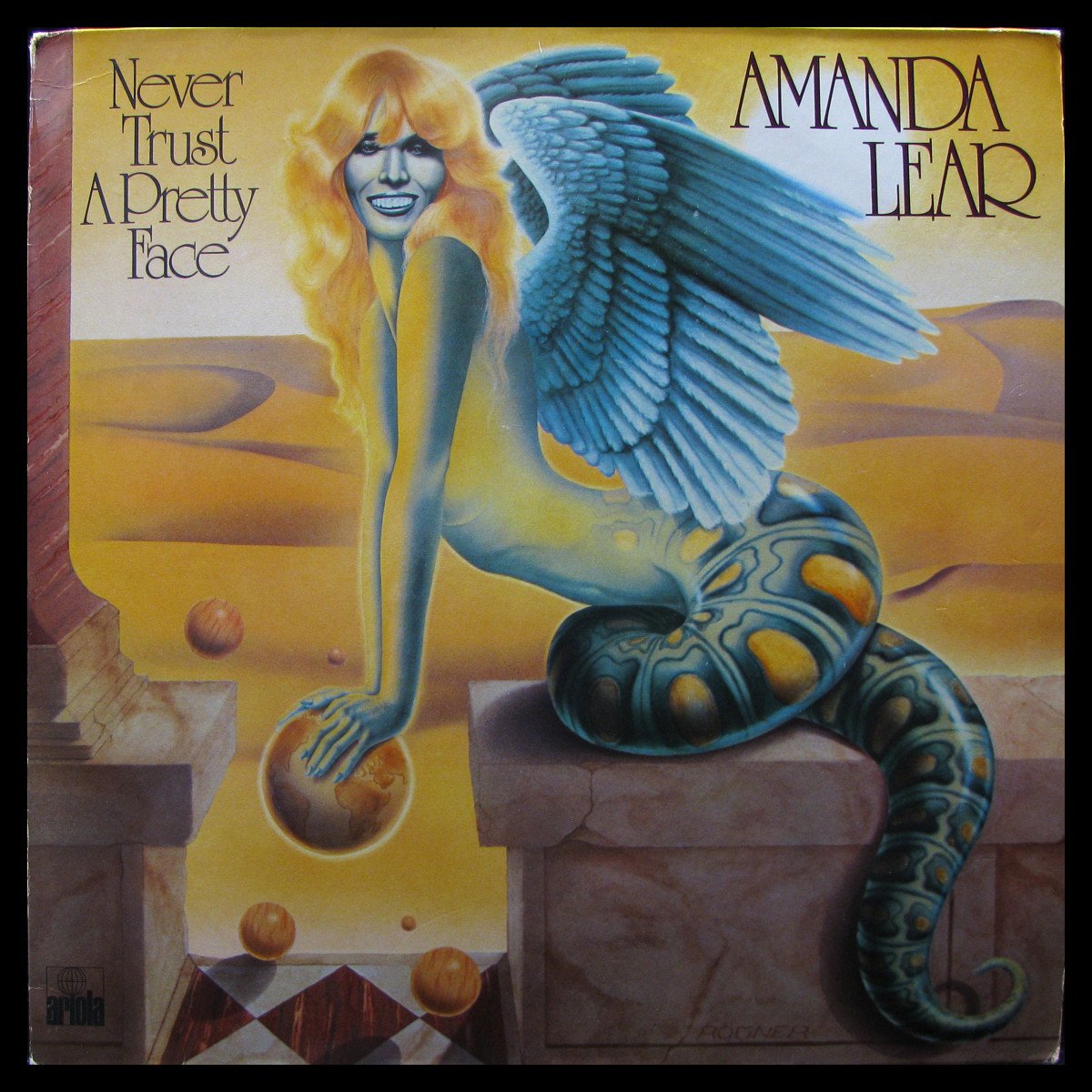 LP Amanda Lear — Never Trust A Pretty Face фото