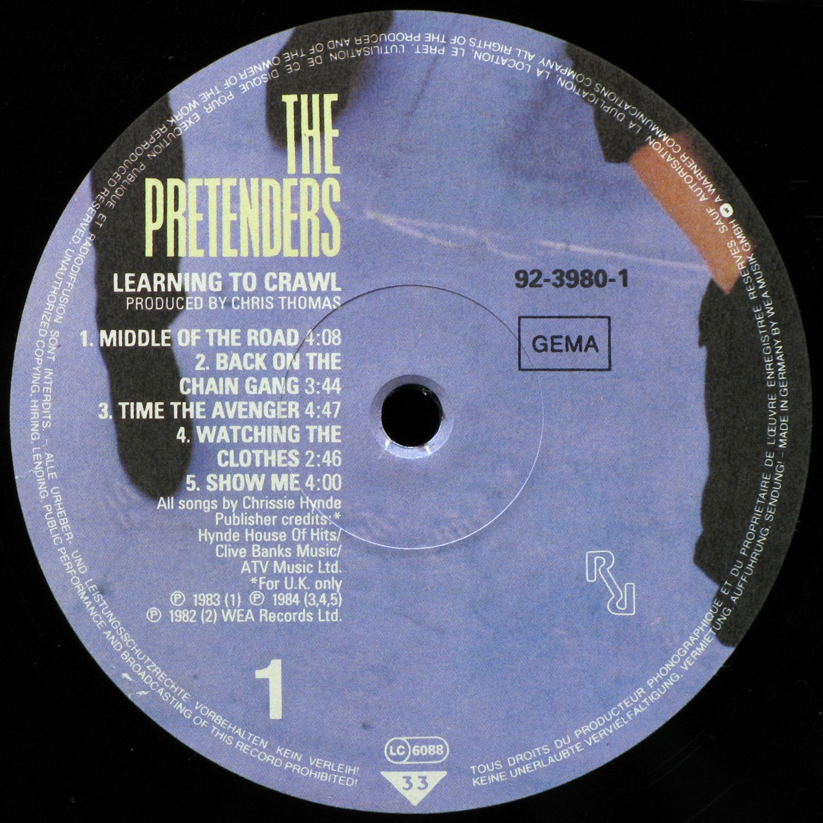LP Pretenders — Learning To Crawl фото 2