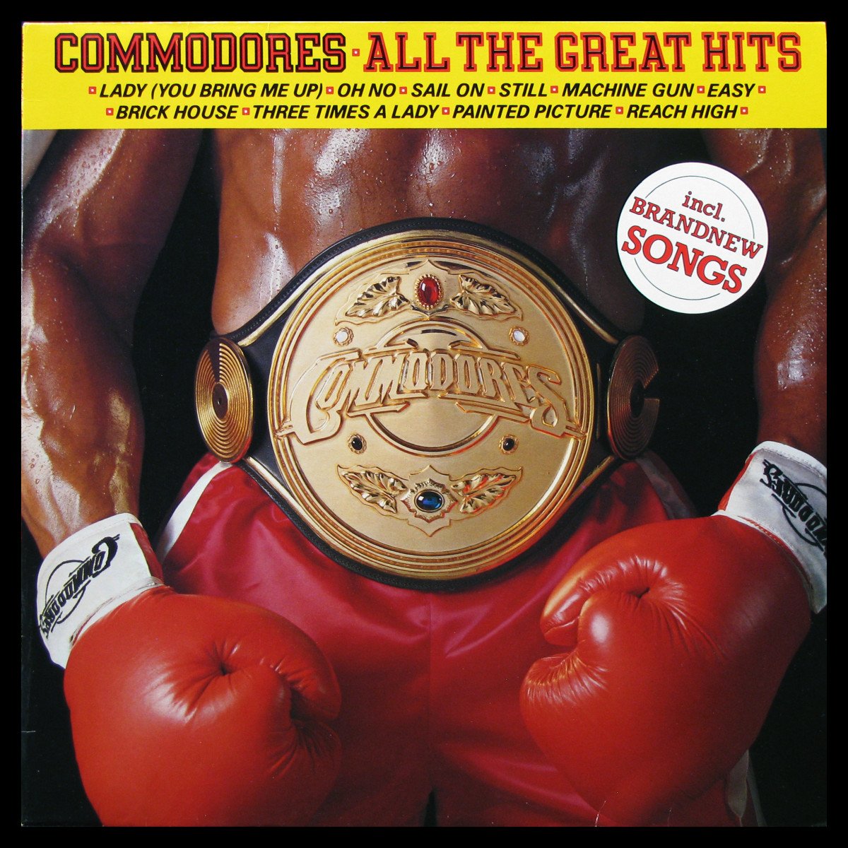 LP Commodores — All The Great Hits фото