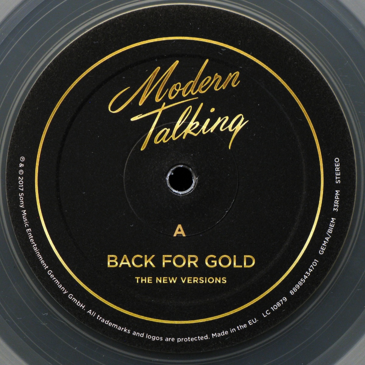 LP Modern Talking — Back For Gold - The New Versions (coloured vinyl) фото 3