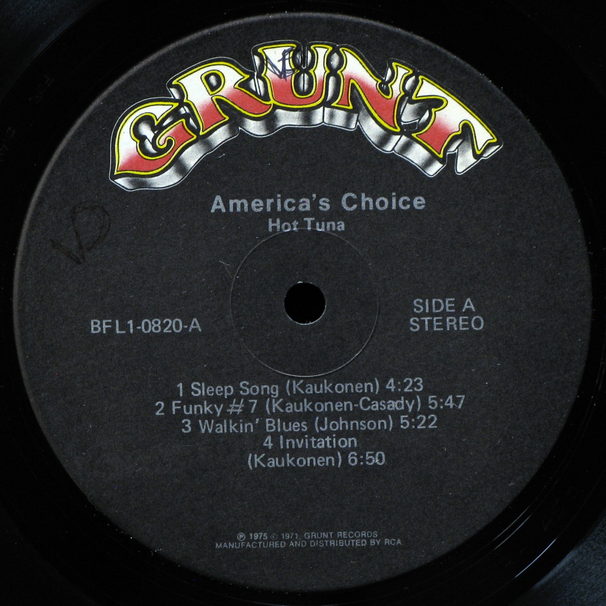 LP Hot Tuna — America's Choice фото 2