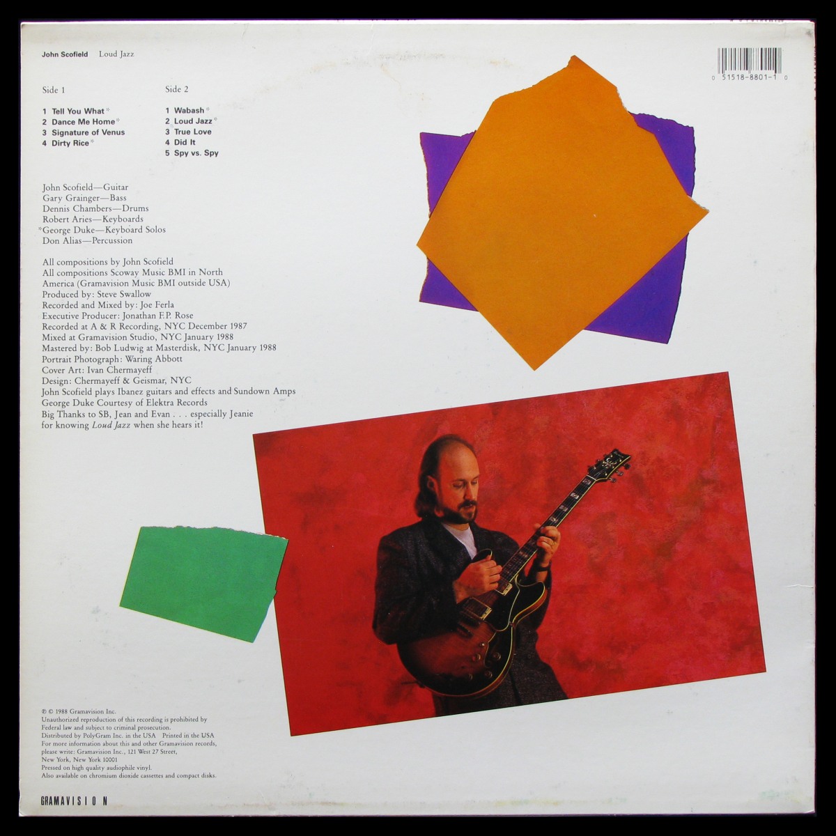 LP John Scofield — Loud Jazz фото 2