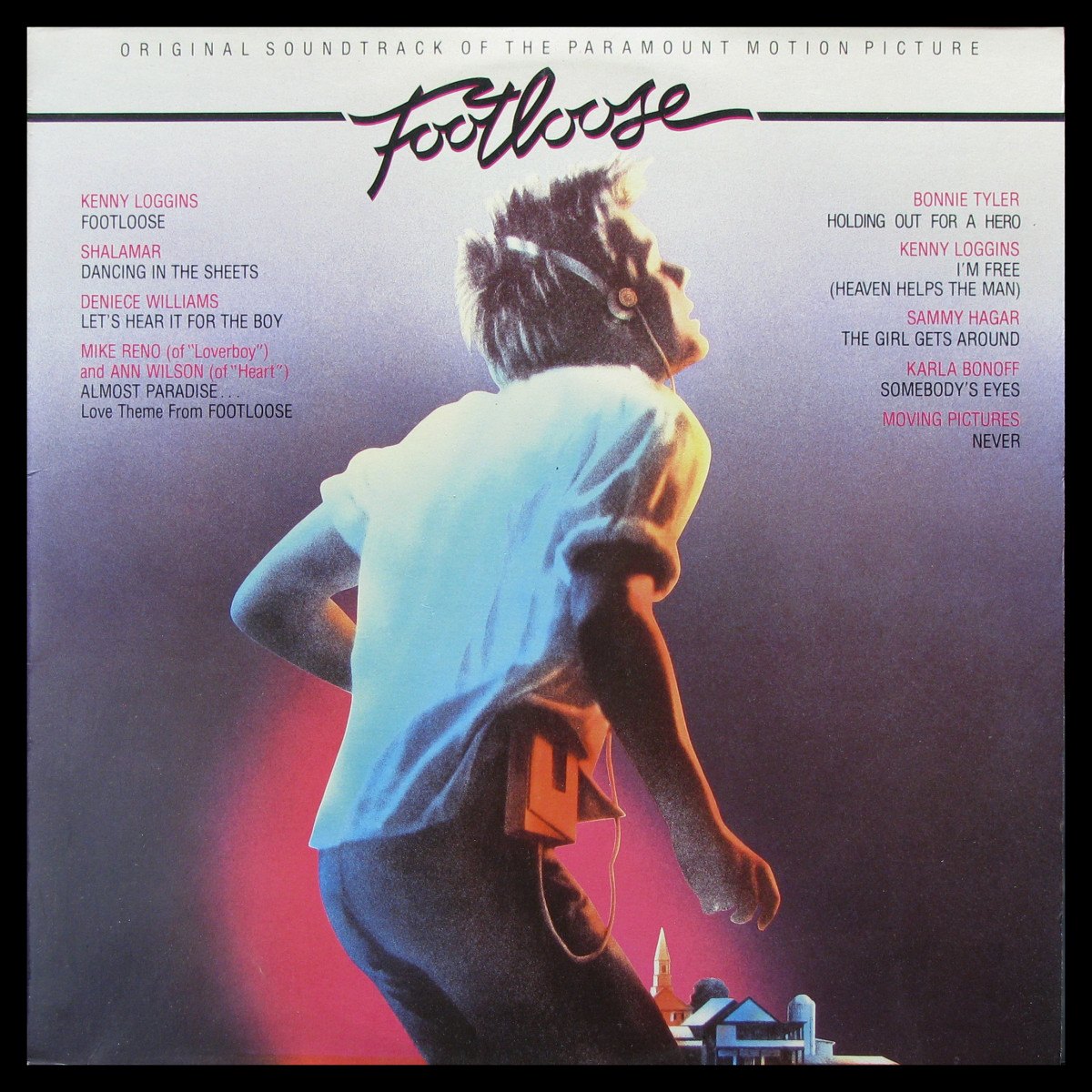LP V/A — Footloose (Original Soundtrack Of The Paramount Motion Picture) фото