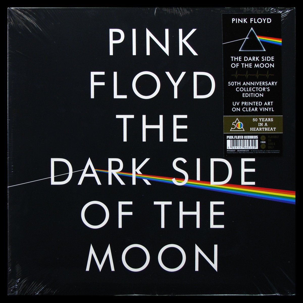LP Pink Floyd — Dark Side Of The Moon (2LP, + poster, coloured vinyl) фото