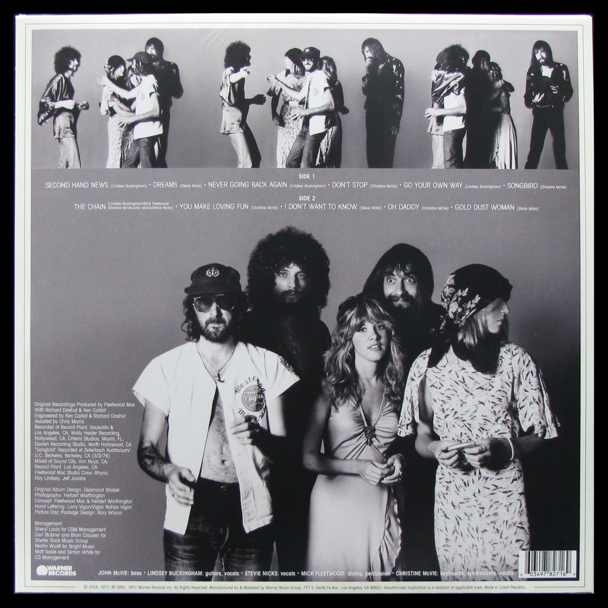LP Fleetwood Mac — Rumours (picture disc) фото 2