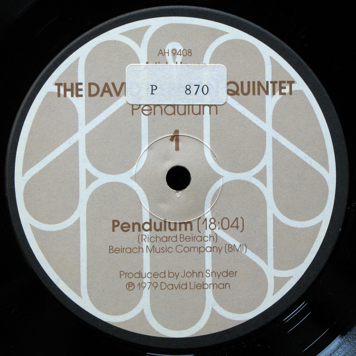 LP David Liebman Quintet — Pendulum фото 2