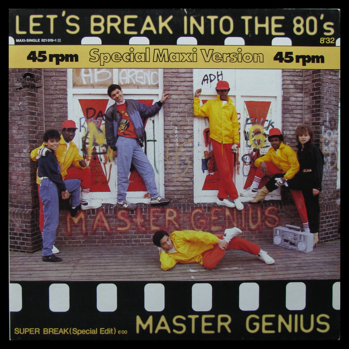 LP Master Genius — Let's Break Into the 80's (maxi) фото