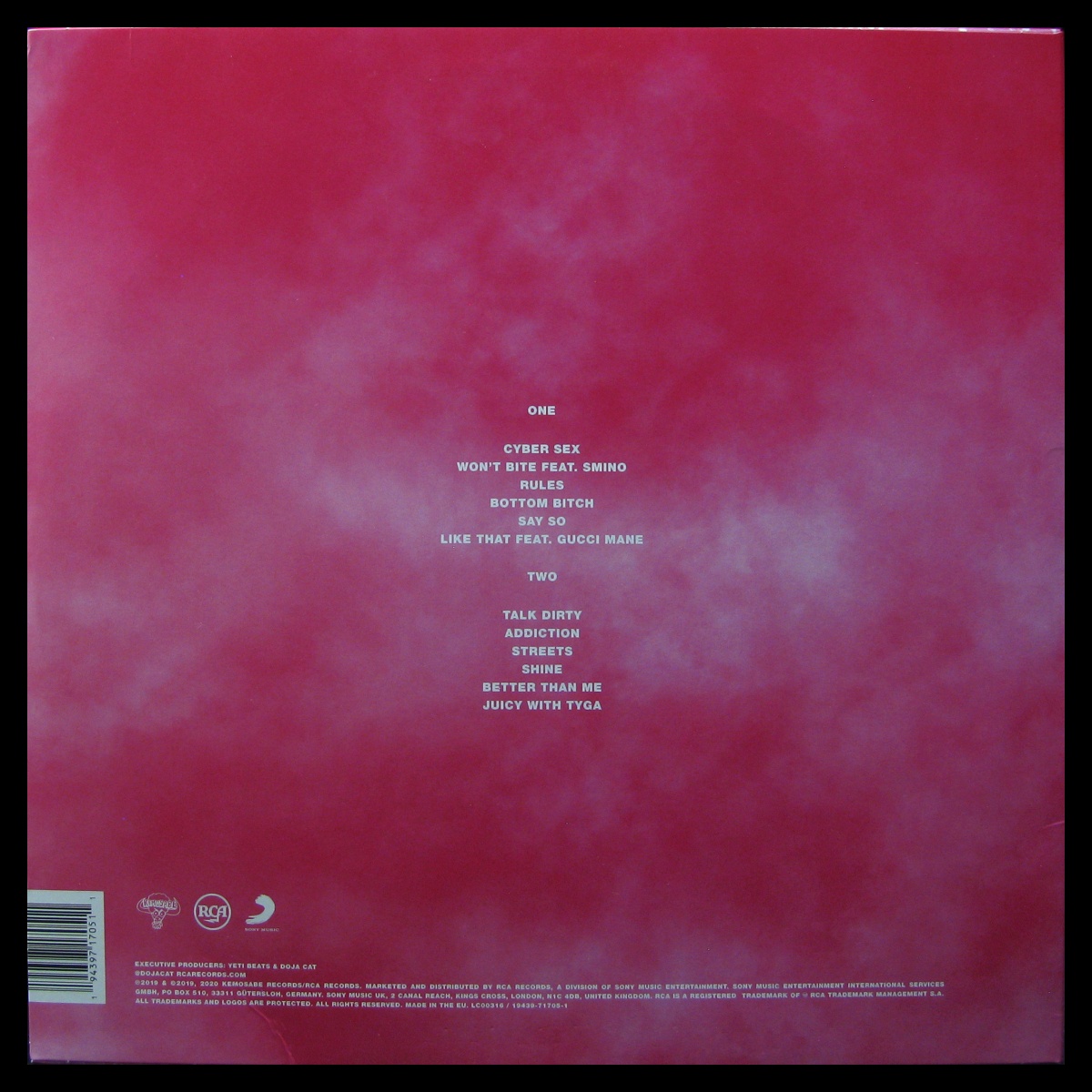 LP Doja Cat — Hot Pink (coloured vinyl) фото 2