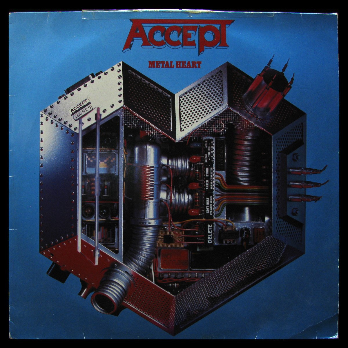 LP Accept — Metal Heart (club edition) фото