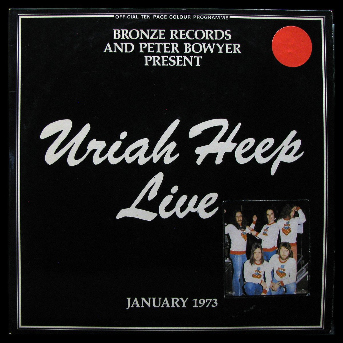 LP Uriah Heep — Live (2LP, coverbooklet) фото