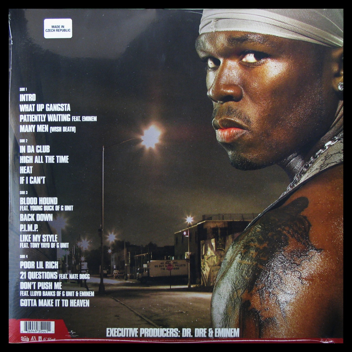 LP 50 Cent — Get Rich Or Die Tryin' (2LP) фото 2