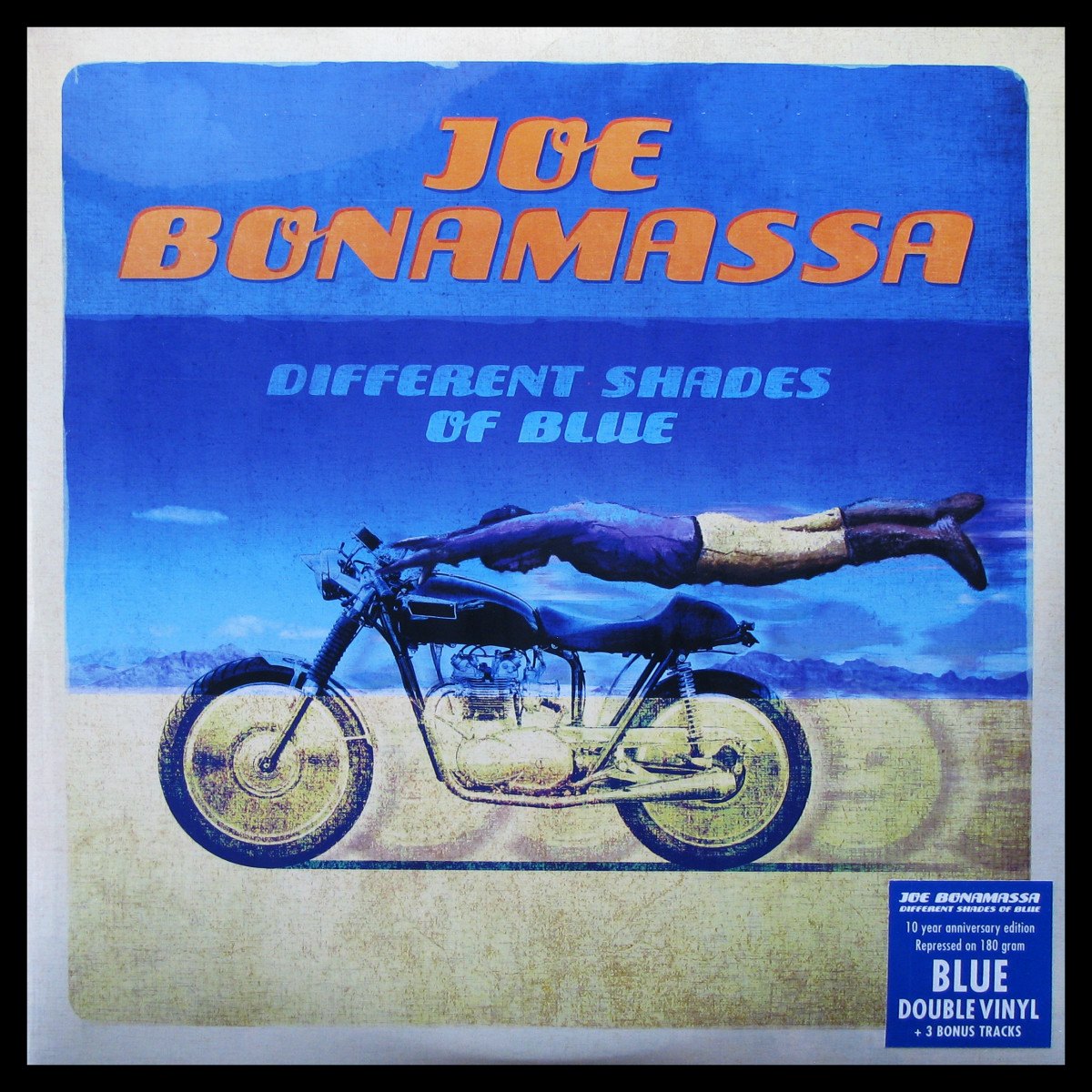 LP Joe Bonamassa — Different Shades Of Blue (2LP, coloured vinyl) фото
