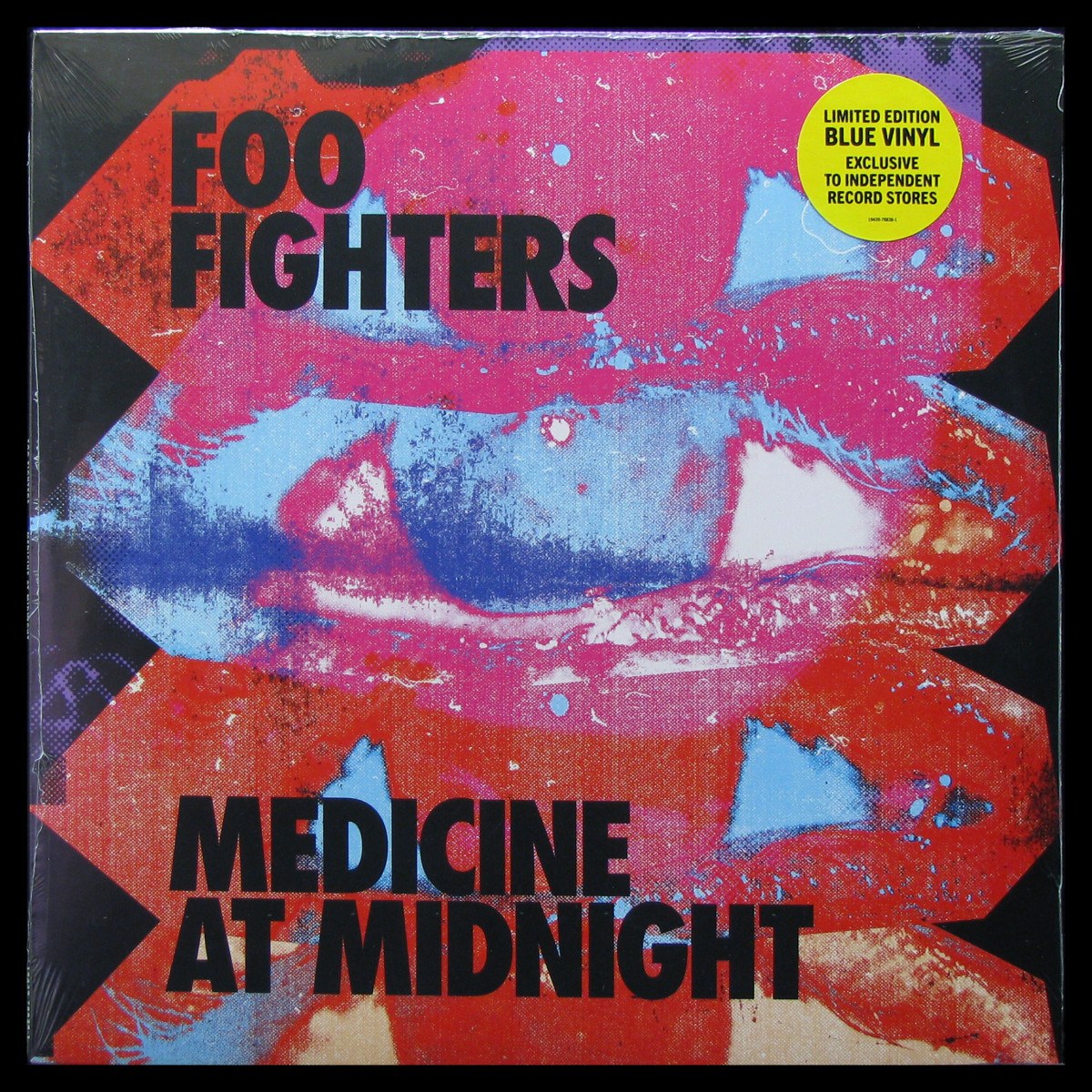 LP Foo Fighters — Medicine At Midnight (blue vinyl) фото