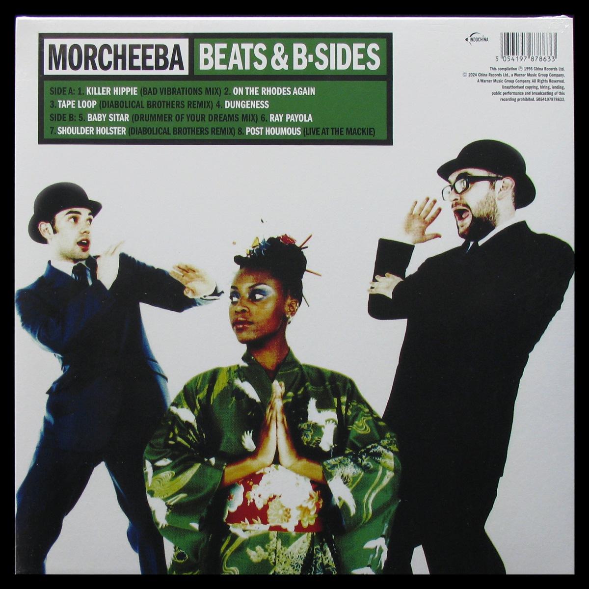 LP Morcheeba — Beats & B-Sides (coloured vinyl) фото 2