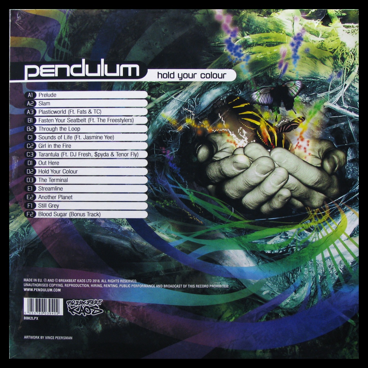 LP Pendulum — Hold Your Colour (3 maxi) фото 2