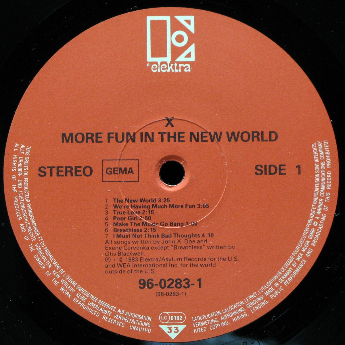 LP X — More Fun In The New World фото 2