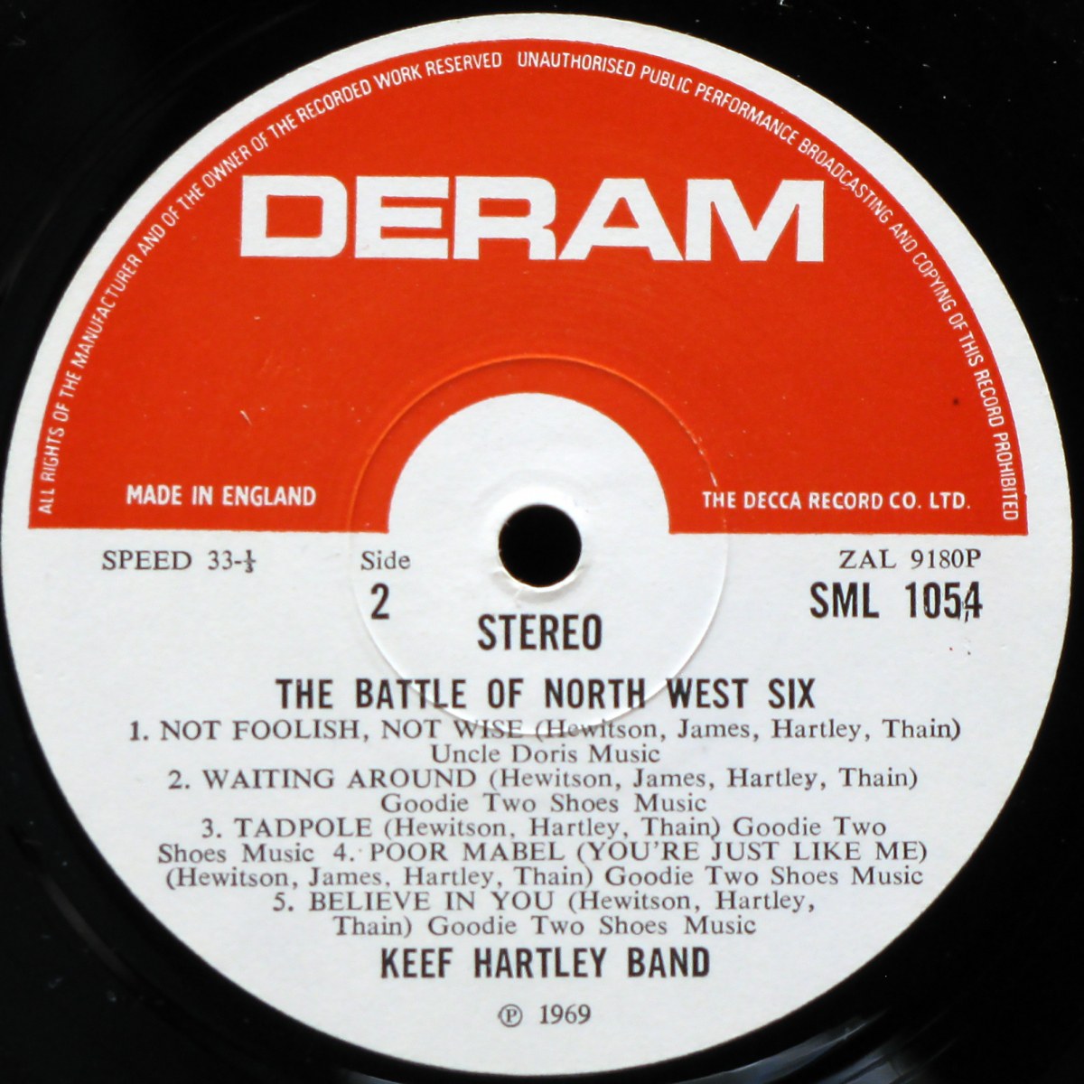 LP Keef Hartley Band — Battle Of North West Six фото 4