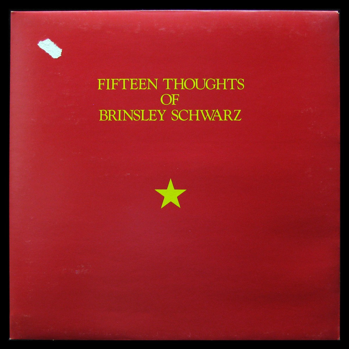 Fifteen Thoughts Of Brinsley Schwarz