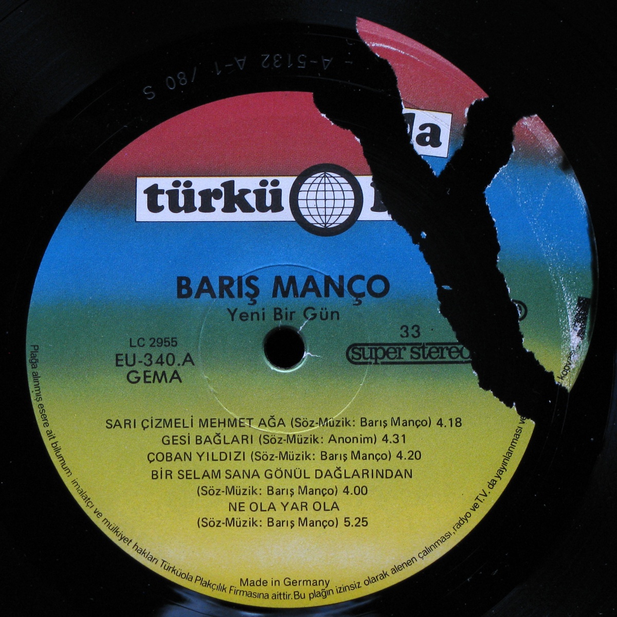 LP Baris Manco — Yeni Bir Gun фото 3