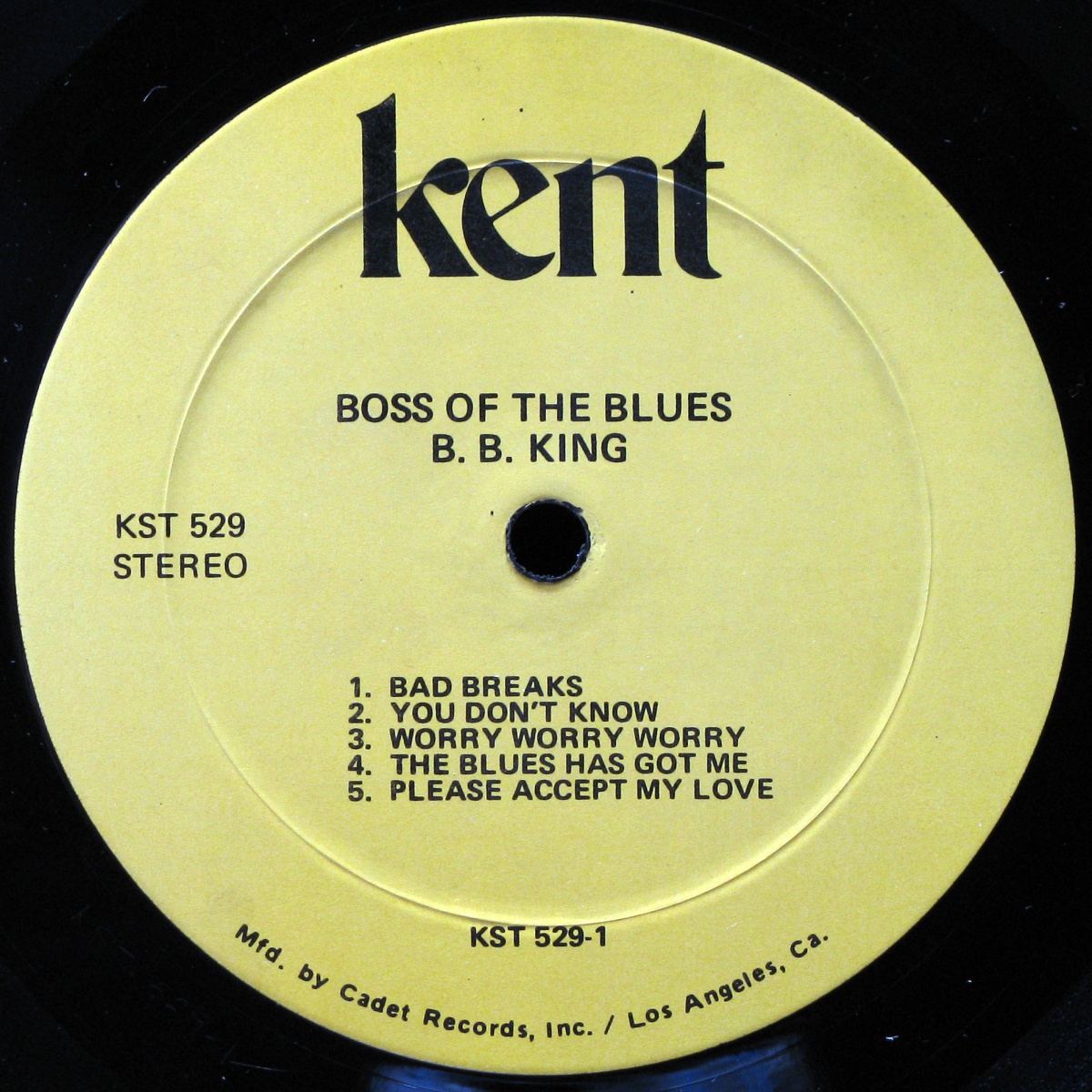 LP B.B. King — Boss Of The Blues фото 3