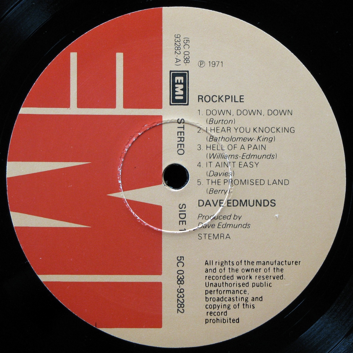 LP Dave Edmunds — Rockpile фото 2