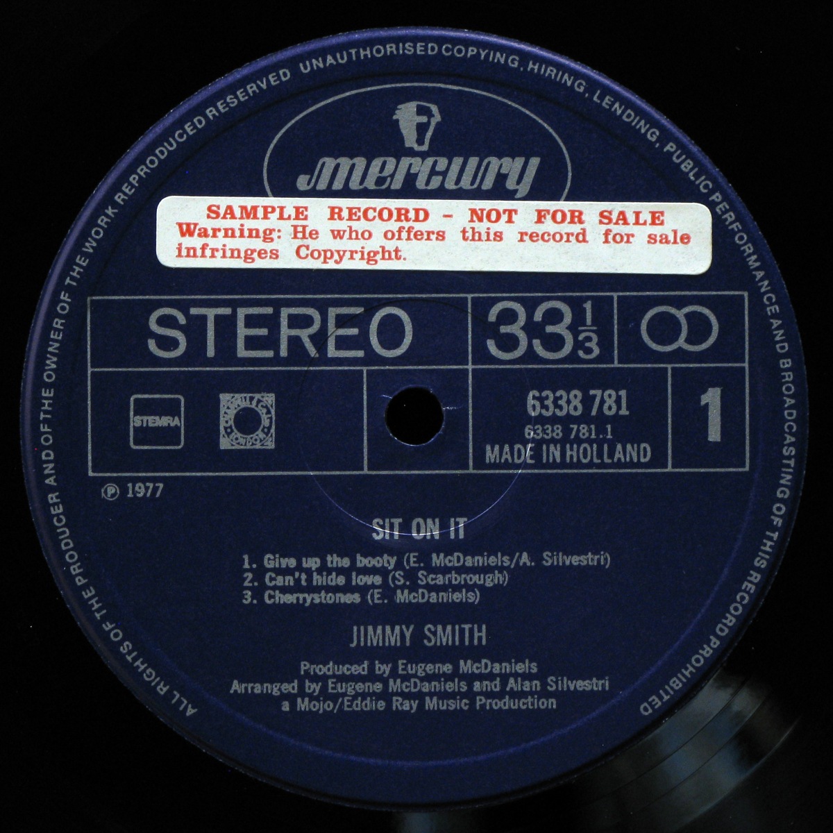 LP Jimmy Smith — Sit On It фото 3