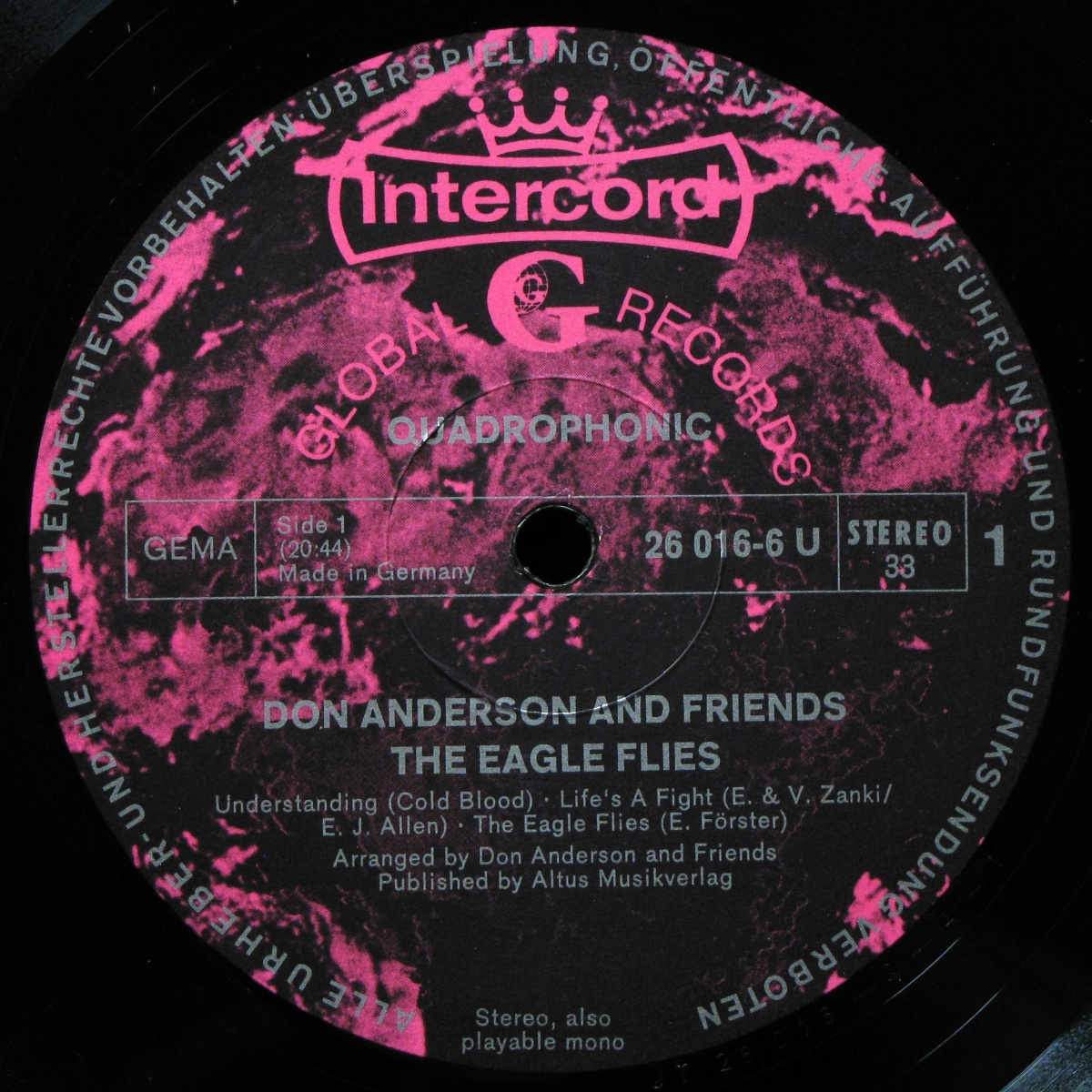 LP Don Anderson And Friends — Eagle Flies фото 3