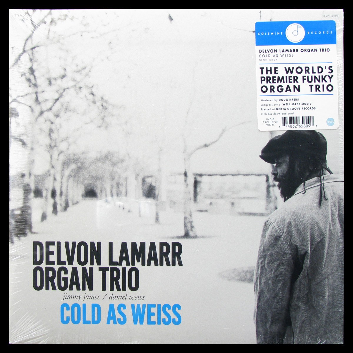 LP Delvon Lamarr Organ Trio — Cold As Weiss (coloured vinyl) фото