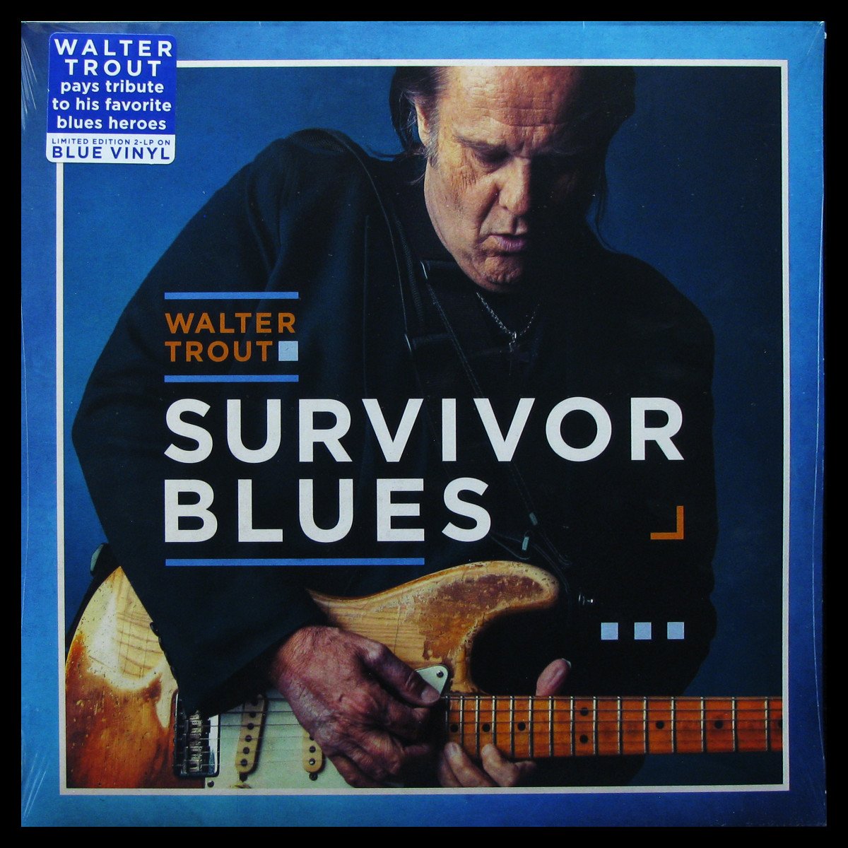 LP Walter Trout — Survivor Blues (2LP, coloured vinyl) фото