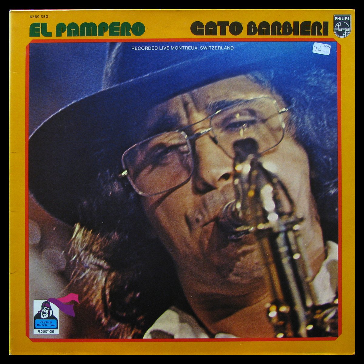 LP Gato Barbieri — El Pampero фото