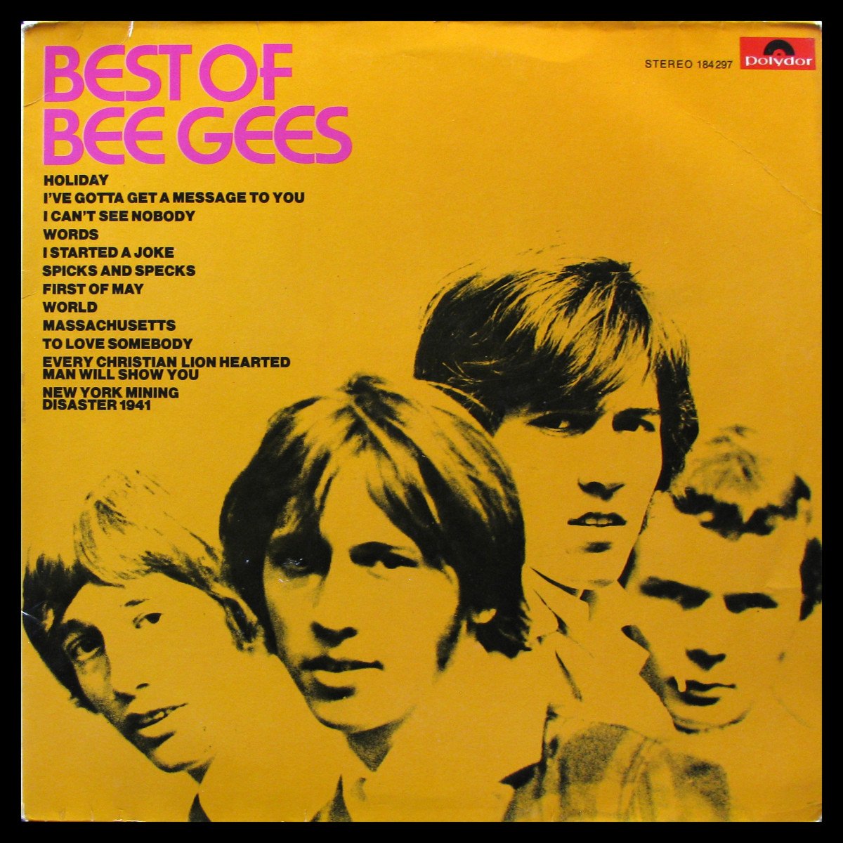 LP Bee Gees — Best Of Bee Gees фото